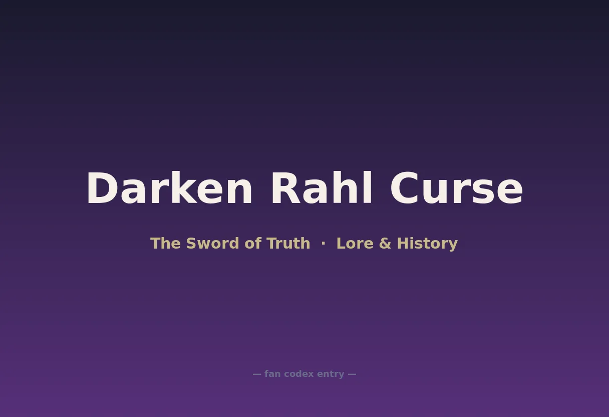 Darken Rahl Curse