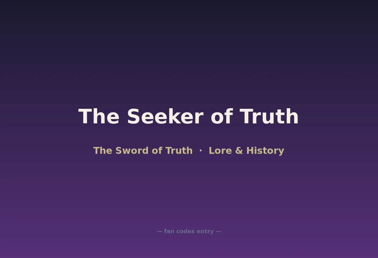 The Seeker of Truth